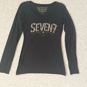 Seven7 Long Sleeve Tshirt Size Small